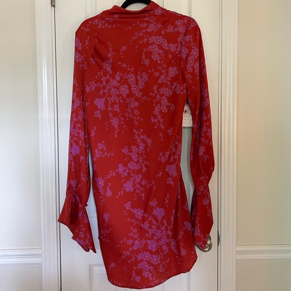 Free People Dresses & Skirts - Free people Aries satin dress